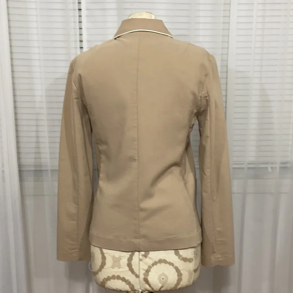 Jonathan Martin Studio blazer, tan size S - Picture 5 of 10